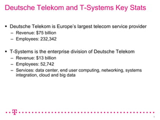 Deutsche Telekom on Big Data | PPT