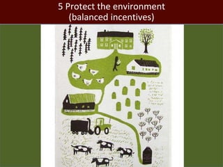 5 Protect the environment 
(balanced incentives) 
 