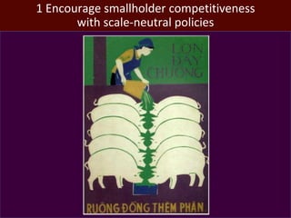 Livestock policy paradoxes: Promulgating a crisis? Or providing a solution?