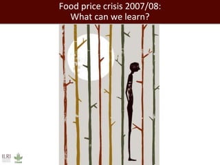 Livestock policy paradoxes: Promulgating a crisis? Or providing a solution?