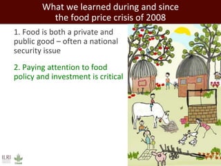 Livestock policy paradoxes: Promulgating a crisis? Or providing a solution?
