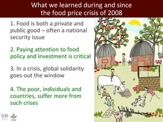 Livestock policy paradoxes: Promulgating a crisis? Or providing a solution?