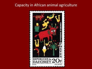 African animal agriculture: Grasping opportunities as a great livestock transition gets under way