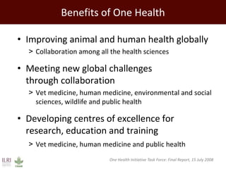 Promoting synergy among professionals: Transforming livestock productivity and trade in sub-Saharan Africa