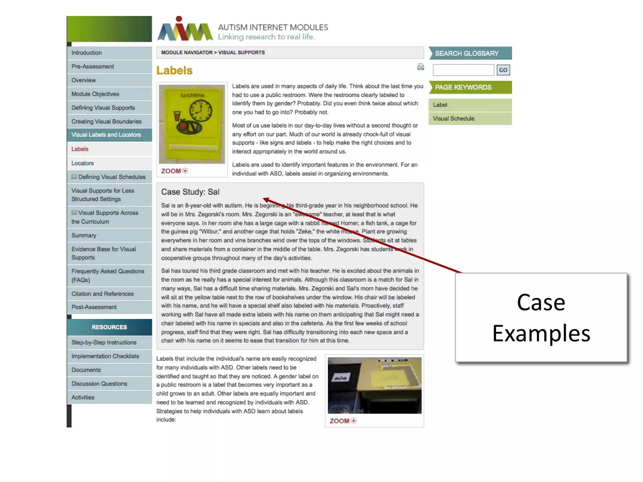 Case
Examples