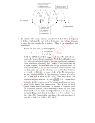 L
z 0.2 0.2
j
= −
0.25λ
=
l
0.467 . . .
T G
λ
0.217 . . .
T G
λ
max
VSWR 5.3
z
= =
VSWR 5.3
=
L
Z L L
Z z 0.2 0.2 [ / ]
j
= = − Ω Ω
0
Z 1.0
= Ω
0.25λ
=
l
Problem 2
z Z 2.5 2.5
j
= = +
0.033λ
min
z
E
n
g
i
n
e
e
r
i
n
g
F
u
n
d
a
 