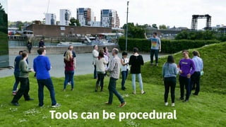 smithery.com
Tools can be procedural
 