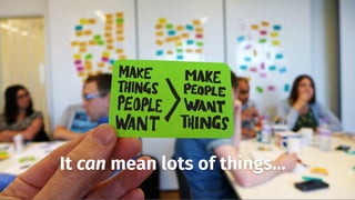 smithery.com
It can mean lots of things…
 