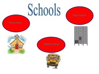 Schools Elementary Middle School High School 