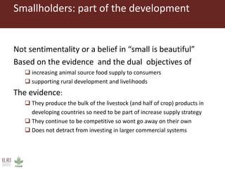 Wherefore livestock? Does animal agriculture have a role in future food systems?