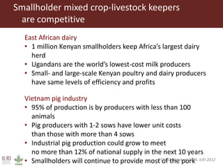 Wherefore livestock? Does animal agriculture have a role in future food systems?