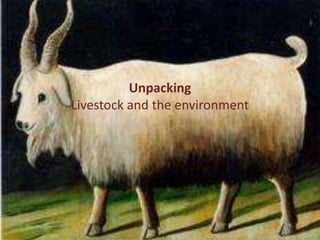 Wherefore livestock? Does animal agriculture have a role in future food systems?