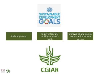 Better lives through livestock