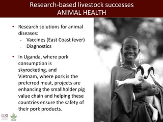 Closing livestock yield gaps in the developing world: Imperatives for people and the planet