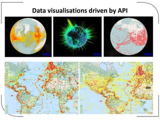 Data visualisations driven by API
DEMO DEMO DEMO
 