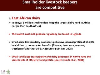 The developing world’s smallholder livestock sector   