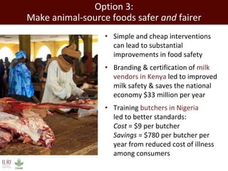 Healthy people, animals and ecosystems for global food and nutritional security 