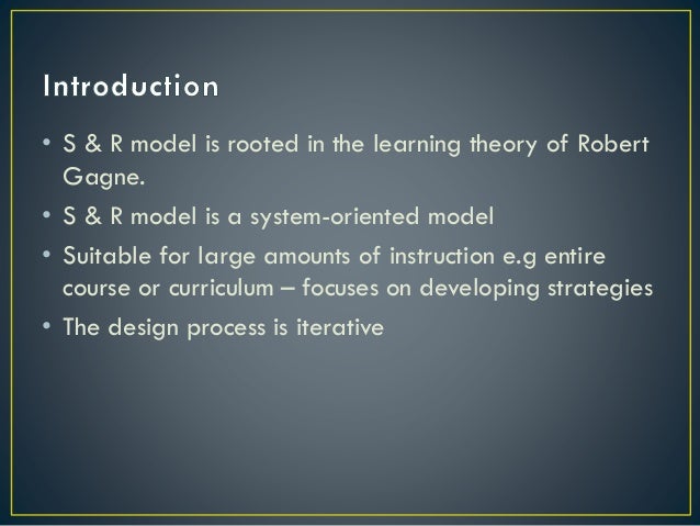 a critical first stepin the instructional systems design model instructional system design