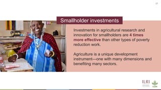 Transforming food agriculture to feed the people and save the planet