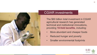 Transforming food agriculture to feed the people and save the planet