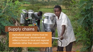 Transforming food agriculture to feed the people and save the planet