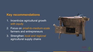 Transforming food agriculture to feed the people and save the planet