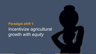 Transforming food agriculture to feed the people and save the planet