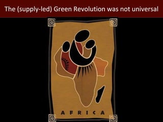 The interplay of knowledge and natural resources: Ensuring the health, wealth and environmental benefits of livestock