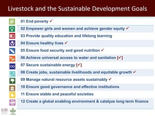 Improving environmental sustainability of livestock systems in the developing world