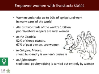 Improving environmental sustainability of livestock systems in the developing world