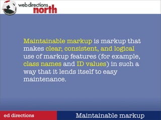 Michael(tm) Smith ED09 presentation