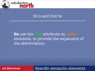 Michael(tm) Smith ED09 presentation