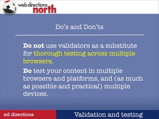 Michael(tm) Smith ED09 presentation