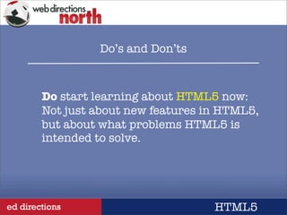 Michael(tm) Smith ED09 presentation