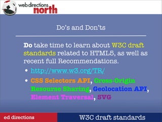 Michael(tm) Smith ED09 presentation