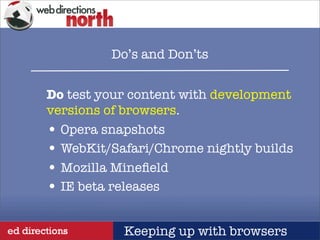 Michael(tm) Smith ED09 presentation