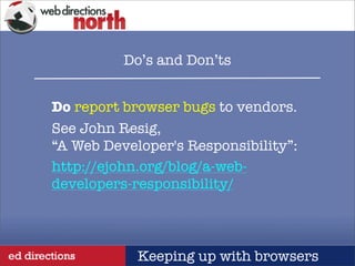 Michael(tm) Smith ED09 presentation