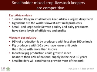 Evolution of animal production in emerging markets: China, Russia, India, Brazil, Africa