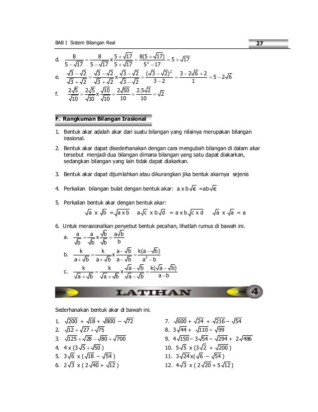Matematika Smk Kelas X