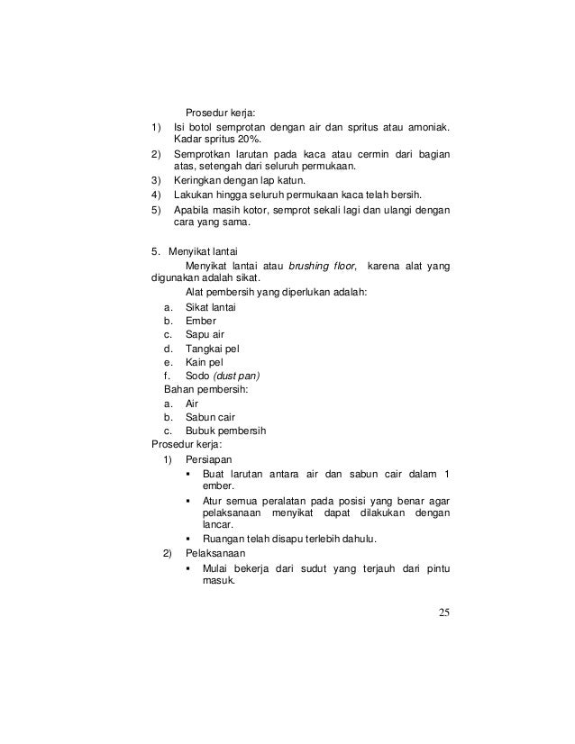 Peraturan Pekerja Restoran