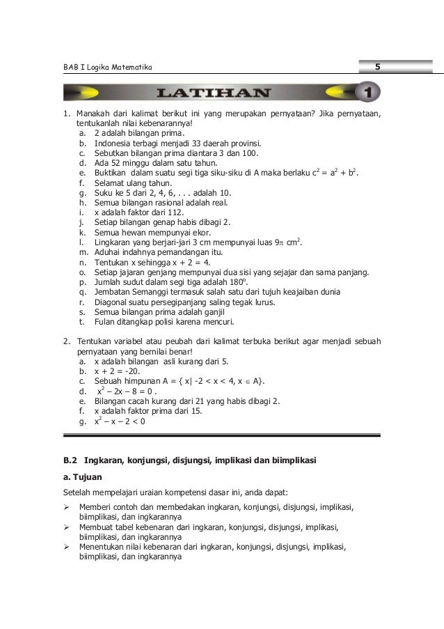 Logika Matematika Pdf Logika Matematika Pdf