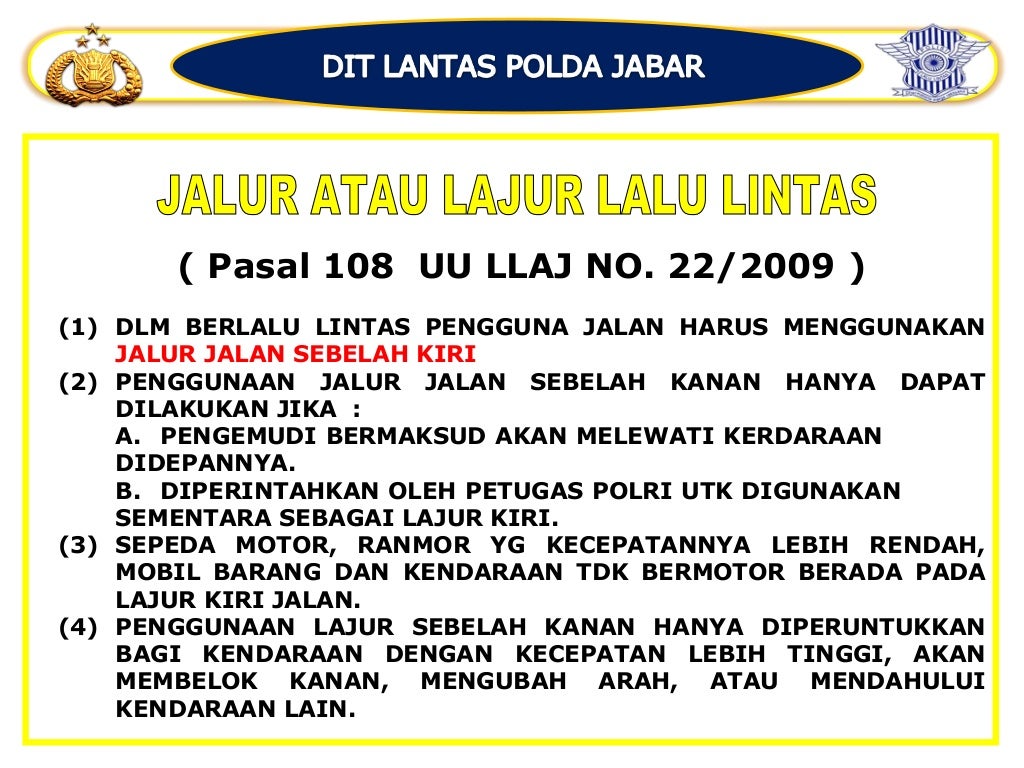 Etika dan Tata Cara Berlalu Lintas