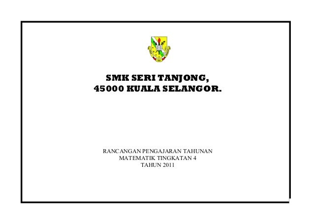 Smkst scheme of work f4