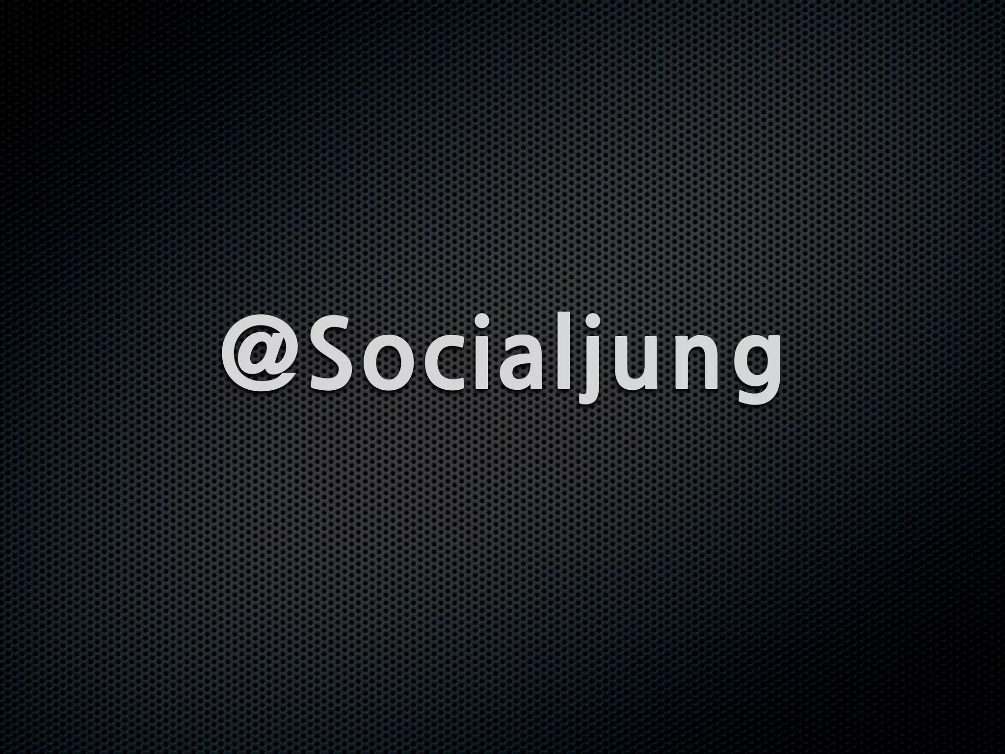 @Socialjung
 