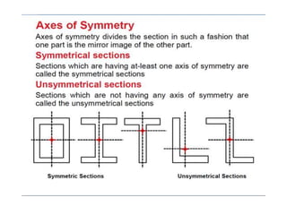 Structural Mechanics - lec 6 - Axes of Symmetry