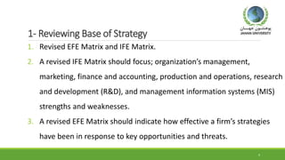 Strategic Management lecture # 13 | PPTX