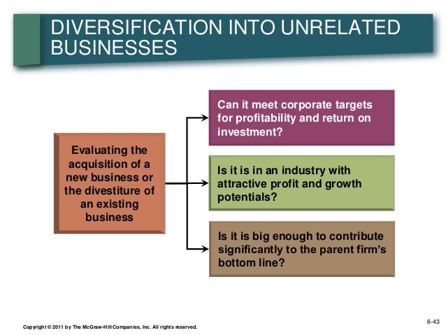 Diversification strategy definition