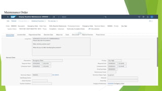 Maintenance Order
 