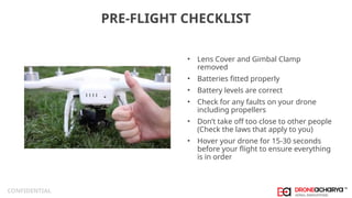 Comprehensive Guide to Drone Flight Simulation and Controls | PPTX