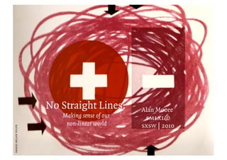 No Straight Lines:       Alan Moore
                        Making sense of our    smlxl@
                         non-linear world     sxsw | 2010
image: milan vulpe
 